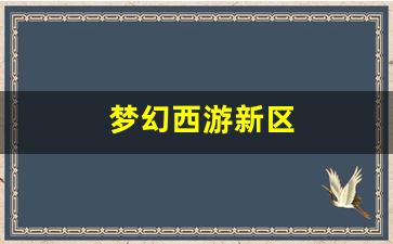 梦幻西游新区(梦幻西游新区五开门派组合选择)