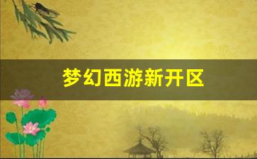梦幻西游新开区(梦幻西游新开区城隍庙散人多不多) (3)
