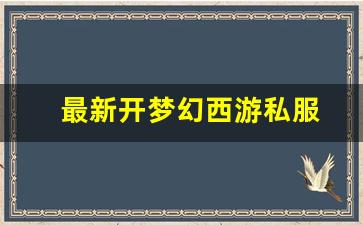 梦幻西游网页版：最新开梦幻西游私服(梦幻西游手游吧) (10)(图1)