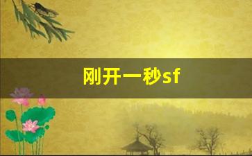 新开sf：刚开一秒sf(刚开一秒传奇SF) (2)